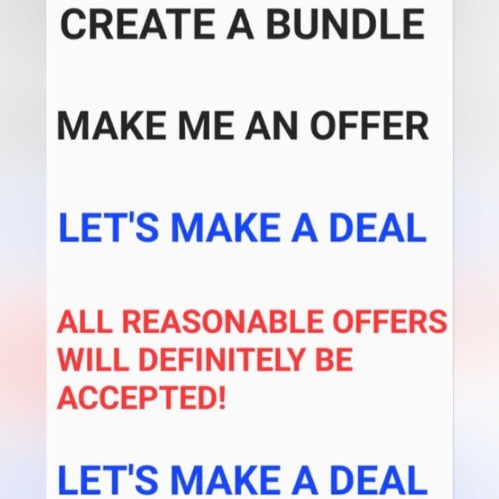 Bundle & Save/Holiday Pricing